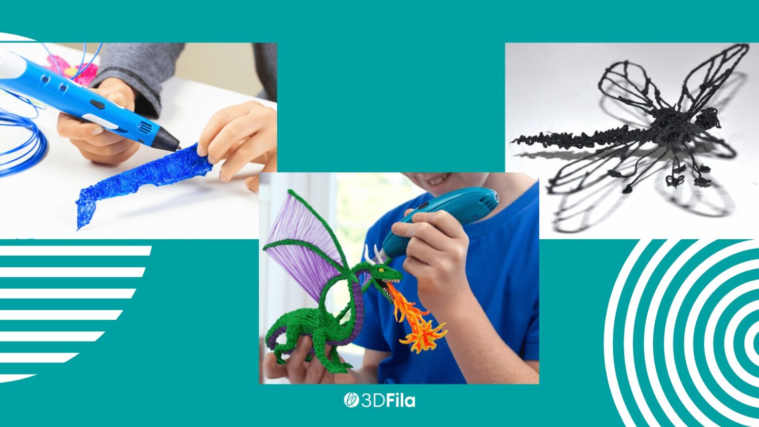 Tendência: Caneta 3D Tudo o que você precisa saber! - 3D Fila