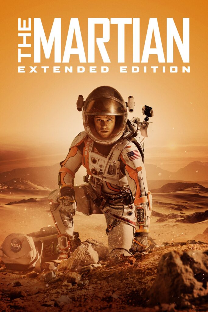 capa do filme  the martian