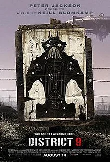 capa do filme district 9