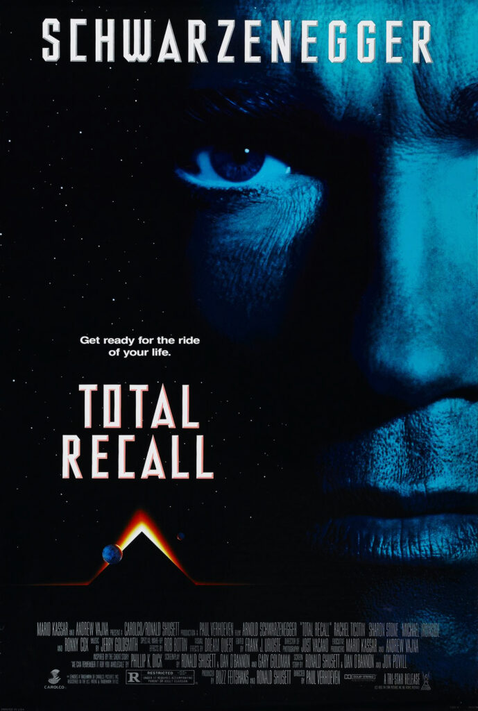 capa do filme total recall