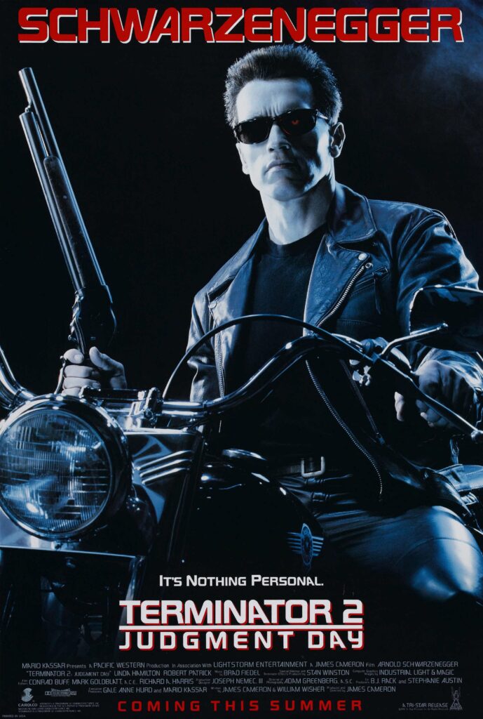 capa do filme terminator 2