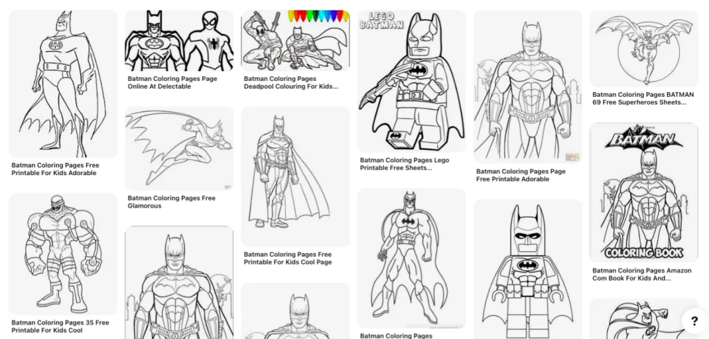 Imprimir Batman para colorir Colorir e Pintar!