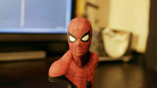 Busto do Homem Aranha 3D