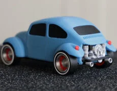 Fusca Volkswagen miniatura do Carro