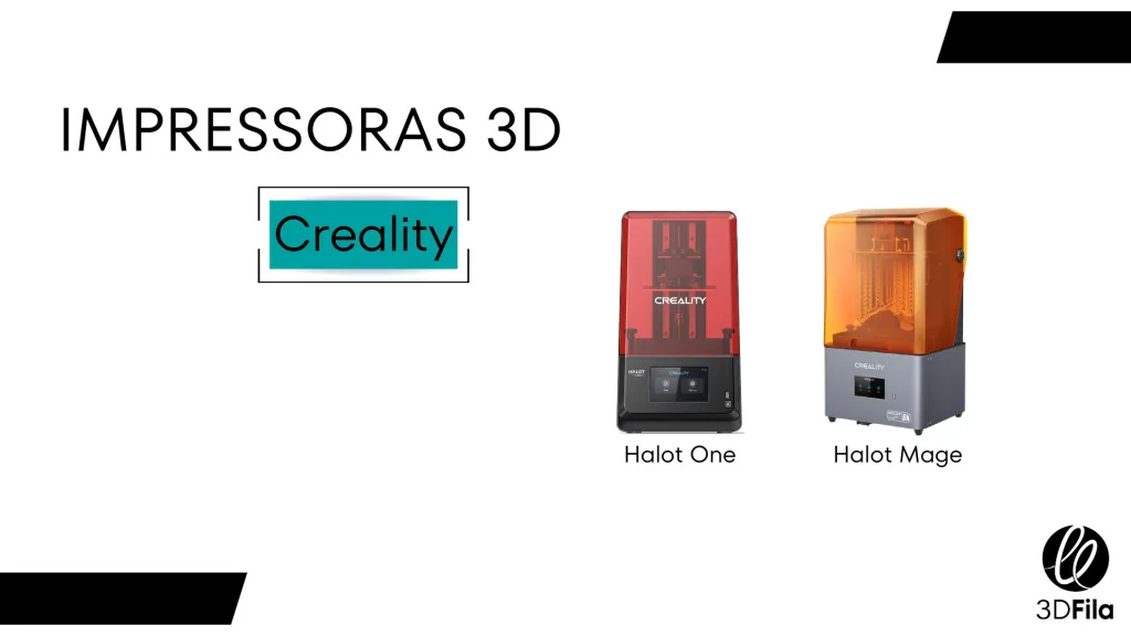 Impressoras 3D Halot One e Halot Mage