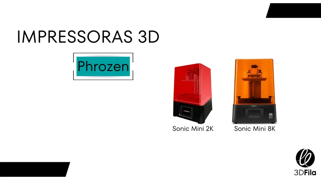 Impressoras Sonic mini 2k e Sonic Mini 8k