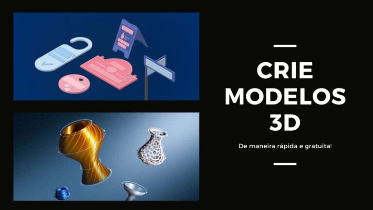 banner crie modelos 3d com maker world