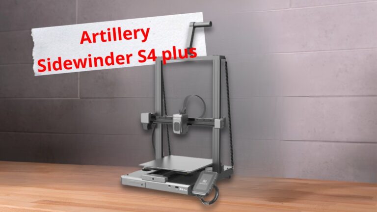 Banner impressora 3d artillery sidewinder x4 plus