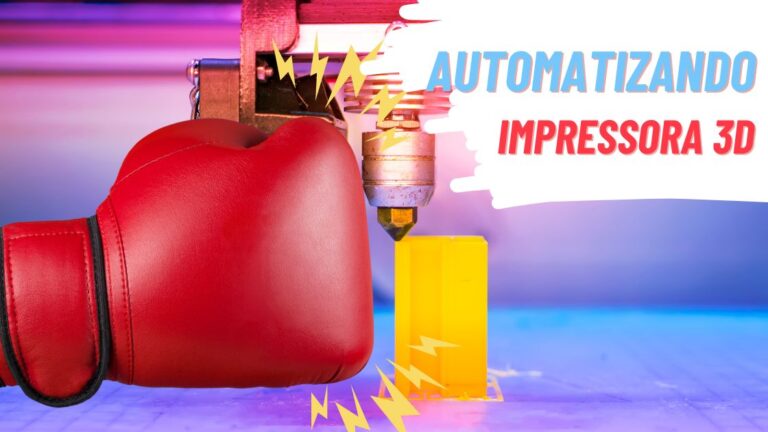 banner Automatizando sua Impressora 3D luvas de boxe