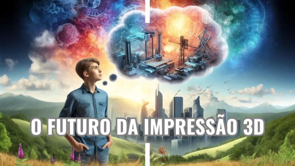 Banner futuro da impressão 3d