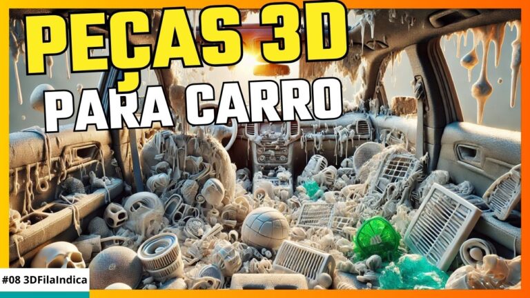 Banner peças 3d para carro