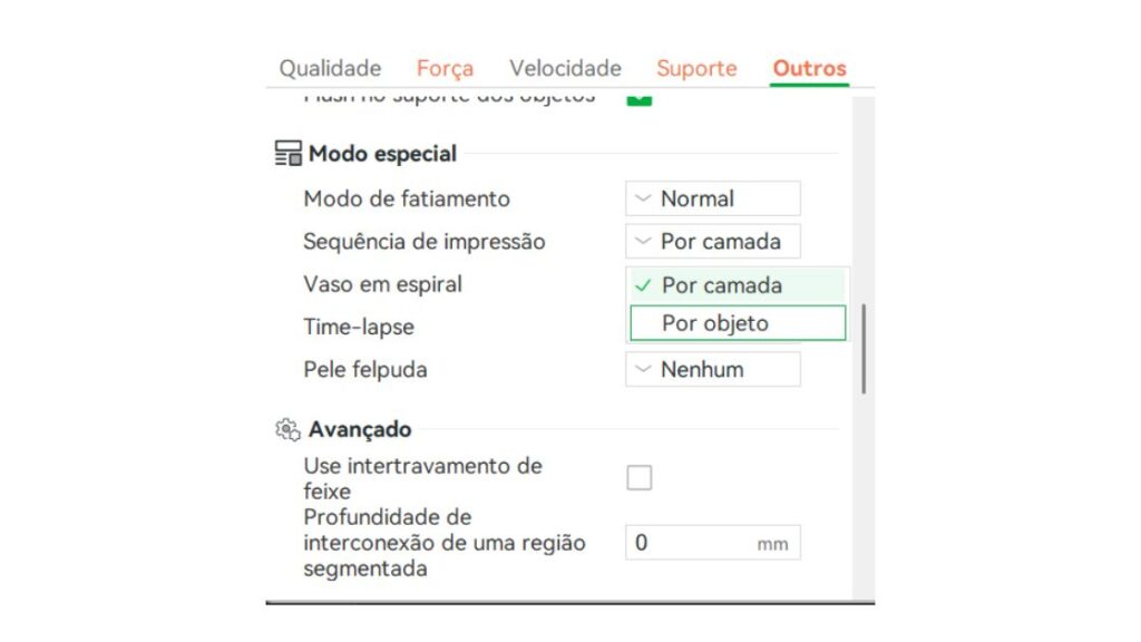 bambu studio bambulab impressao por objeto