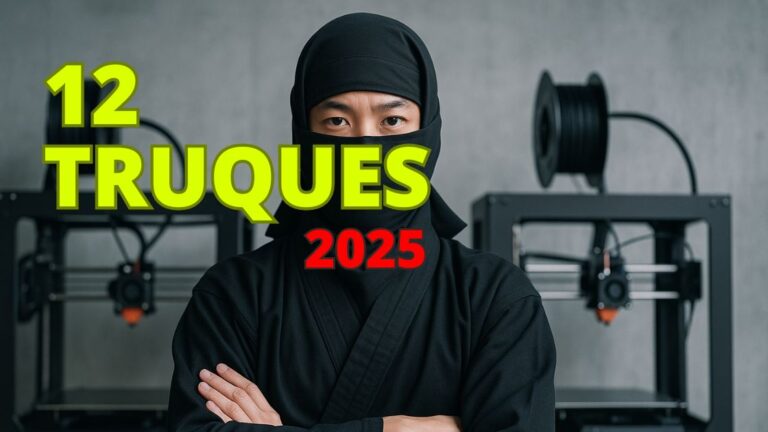 banner 12 truques impressão 3d