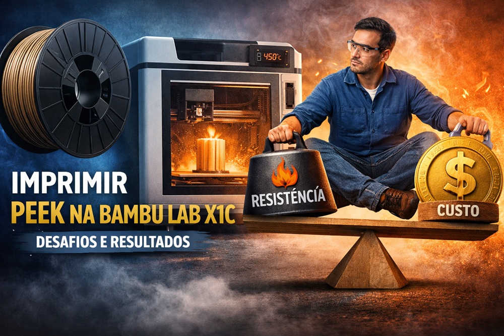 banner imprimir peek na bambu lab x1c