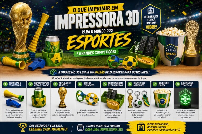 banner o que imprimir em impressora 3d