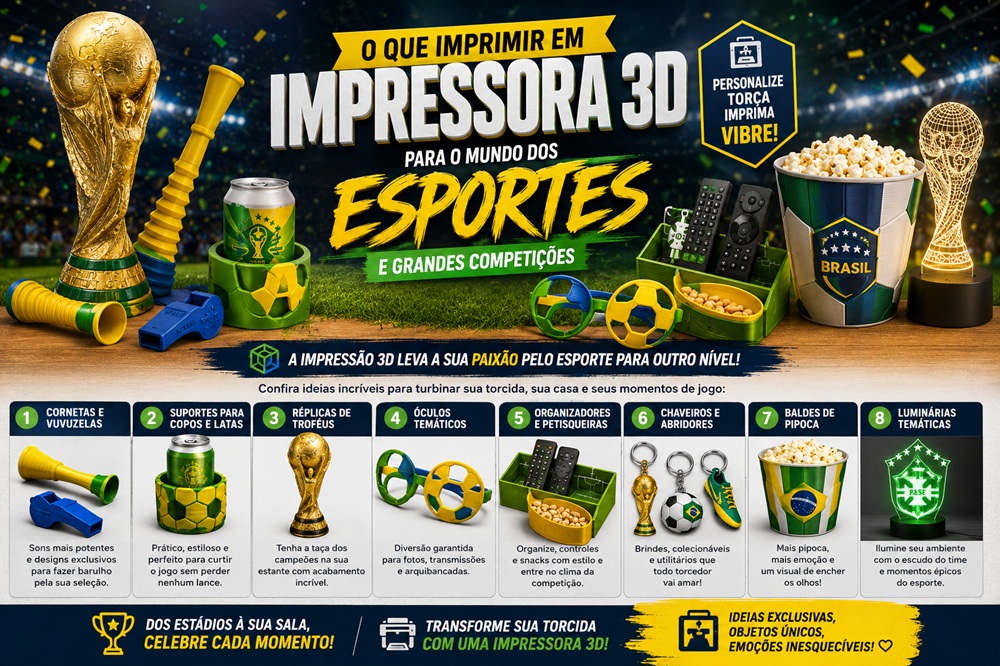 banner o que imprimir em impressora 3d