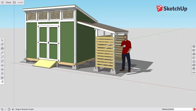 exemplo de projeto no sketchup